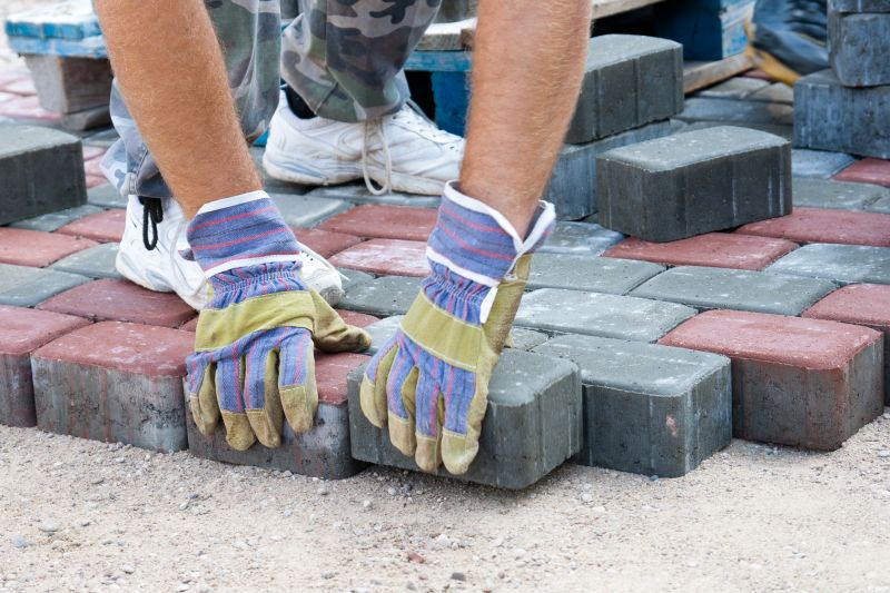 Professional Pavers Worksite