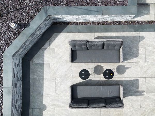 Porcelain Patio Installation in Fishers