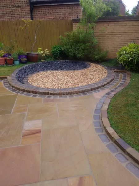 Sandstone Patio Installation in Fishers